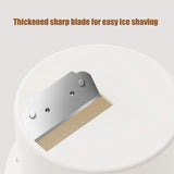 Manual Shaved Ice Maker Small Ice Crusher Snow Cone Machine for Desserts & Drinks