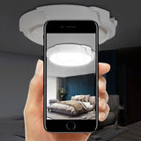 Solar Powered 24/28/32cm LED Ceiling Light Bedroom Garden Garage Shed Tent Lamp
