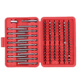 75MM Security Bit Set Drill Star Hex Spanner Torx Magnetic Screwdriver PH2 98PC