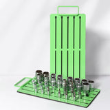 Magnetic metal sleeve storage rack socket organizer sleeve fixed artifact tools