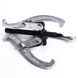 3pcs Bearing Gear Hub Puller Remover Tool Drop Forged Reversible Jaws Separator
