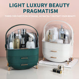 Cosmetic Makeup Box Organizer Storage Jewellery Holder Dustproof Case