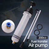 200cc Waste Oil Fluid Extractor Pump Manual Suction Vacuum Fuel Car Transfer