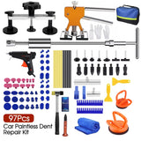 97Pcs Car Paintless Dent Repair Kit Auto Body Dent Puller Car Dent Removal Tools