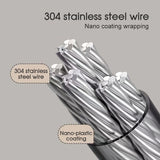 Retractable Wall Mounted Invisible Washing Clothes Lines Dry Rack Laundry Indoor