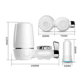 Tap Water Purifier Faucet Ceramic Filtration Cleaner Home Kitchen Water Filter