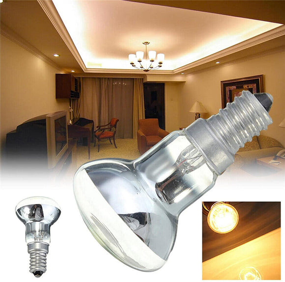 10pc Replacement Lava Lamp E14 R39 30W Spotlight Screw Light Dimmable Globe Bulb