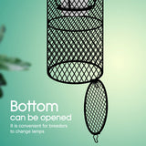 Reptile Lamp Fixture Clamp E27 Ceramic Light Bulb Holder Switch For Pet Habitat