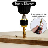 60mm Self-locking Drill Bit Holder 1/4 Inch Hex Shank Drill Bit Extension Holder