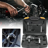 Stainless Steel Car Torque Multiplier Wrench Socket Set - 17mm, 19mm & 21mm