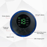 Mini Portable Electric Neck Back Massager EMS Cervical Massage Patch Relief Pain