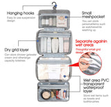Large Hanging Hook Toiletry Bag Waterproof Travel Makeup Cosmetic Organizer Case