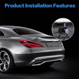 4.3" HD Monitor Reverse Camera Rear View Backup Parking Cam Kit Night Vision