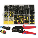 708Pcs Car Automotive Waterproof Electrical Wire Connector Plug 1-6 Pin Kit