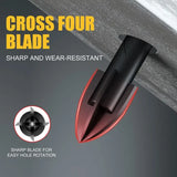 10PCS 3/16-1/2 Concrete Drill Bit Set, Masonry Drill Bits For Brick, Glass...