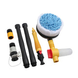 130Bar Vehicle Car Rotating Wash Cleaning Brush Sponge Cleaner Hose Tool Washing