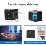 4K HD MINI WIFI WIRELESS IP HIDDEN SPY CAMERA CAM NETWORK MONITOR NIGHT VISION