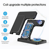 3 In 1 Wireless Charger Fast Charge For 15W Phone Charging Stand/Dock Compatible