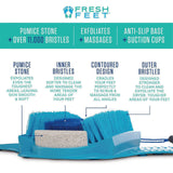 Scrubby Feet Cleaner 36cm - Fresh Feet Foot Scrubber