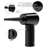 51000RPM Cordless Air Duster Compressed Air Blower Computer Cleaning Cleaner