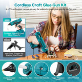 Hot Melt Glue Gun 100W Electric Adhesive Sticks Gun Hobby Craft Diy for Makita