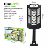 Motion Sensor Solar Powered Lights 3 Modes Household Wall Security Lights