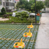 Fold Down Vehicle Security Car Parking Lock Safety Barrier Reflective Sticker