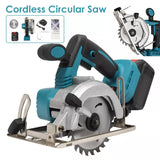 125mm Cordless Circular Saw 5" Brushless Tool & Lithium Battery & Saw Blades Set