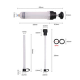 200cc Waste Oil Fluid Extractor Pump Manual Suction Vacuum Fuel Car Transfer