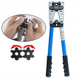 Crimping Tool Cable Crimper Wire Plug Pliers Battery Terminal Lug Hex 6-50mm²