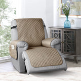 100% Waterproof Recliner Chair Cover with Non Slip Strap Slip Cover for Recliner