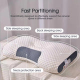 1PC Neck Massage Memory Pillow for Shoulder Pain Relief Ergonomic Orthopedic