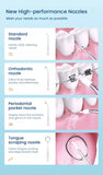 330ML Water Dental Flosser Cordless Oral Irrigator 7Jet Tips Teeth Cleaner USB