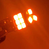 2X T10 12V W5W AMBER INDICATOR REPEATER LED CAR TAIL LIGHTS TURN SIGNAL BULB