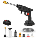 1500W Cordless Electric High Pressure Water Spray Car Gun Portable Washer Clean