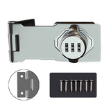 Mechanical Password Lock Hasp – Keyless Combination Cabinet Drawer Door Lock