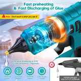 Hot Melt Glue Gun 100W Electric Adhesive Sticks Gun Hobby Craft Diy for Makita