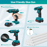 Hot Melt Glue Gun 100W Electric Adhesive Sticks Gun Hobby Craft Diy for Makita