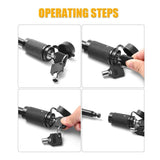 MOBI Hitch Pin Lock S Type 5/8" Tow Bar Tongue Lock Trailer Caravan Anti-Theft