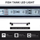 Aquarium Fish Tank Pond 5050 LED Strip RGB Lights Bar Lamp Submersible Light
