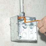 3PC Conduit Locknut Wrench Set 1/2 3/4 1 in Offset Tight Space Tool Kit