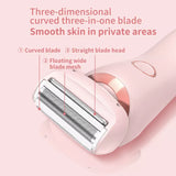 2in1 Pro Silk Glide Epilator Electric Shaver Razors Trimmer Bikini Hair Remover