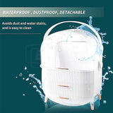 Cosmetic Makeup Box Organizer Storage Jewellery Holder Dustproof Case