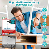 Hot Melt Glue Gun 100W Electric Adhesive Sticks Gun Hobby Craft Diy for Makita