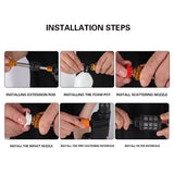 1500W Cordless Electric High Pressure Water Spray Car Gun Portable Washer Clean