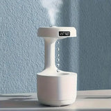 1000ml Soundwave Humidifier Quiet USB Anti-Gravity Night Light Bedroom Office