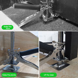 Viking Arm Precision Clamping Tool Labor Saving Door Use Board Lifter Jack Pole