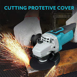 Brushless Cordless Angle Grinder 125mm Cutting Polishing,18V Battery