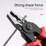 5-PCS Plier Tool Set, 5 in 1 Versatile Tool Kit, with Linesman Plier, Wire