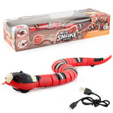 Pet Cat Toy Smart Sensing Snake Toys Cats USB Charging Electron Interactive Toy
